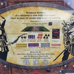 Barrage Battle – Board Game MK Games Sealed