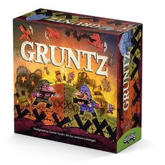 Gruntz Board Game by Allplay Heads-Up War Game NEW in Shrink