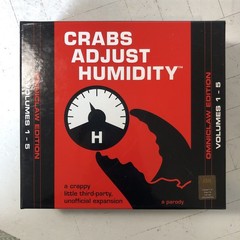 Crabs Adjust Humidity: Omniclaw Edition Volumes 1-5 Expansion Cards COMPLETE