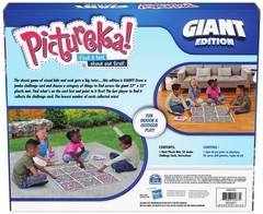 Pictureka Giant Edition Family Game with Oversized Mat Indoor Outdoor Fun