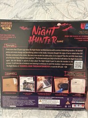 The Night Hunter Murder Mystery Dinner Party Game by University Games New Sealed