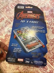 JA-RU Marvel Avengers Pop n Pinball Travel Size Kids Game Ages 3+