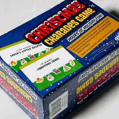 Christmas Charades Game Ages 8 And Up Complete 220 Cards 2016 New / Sealed
