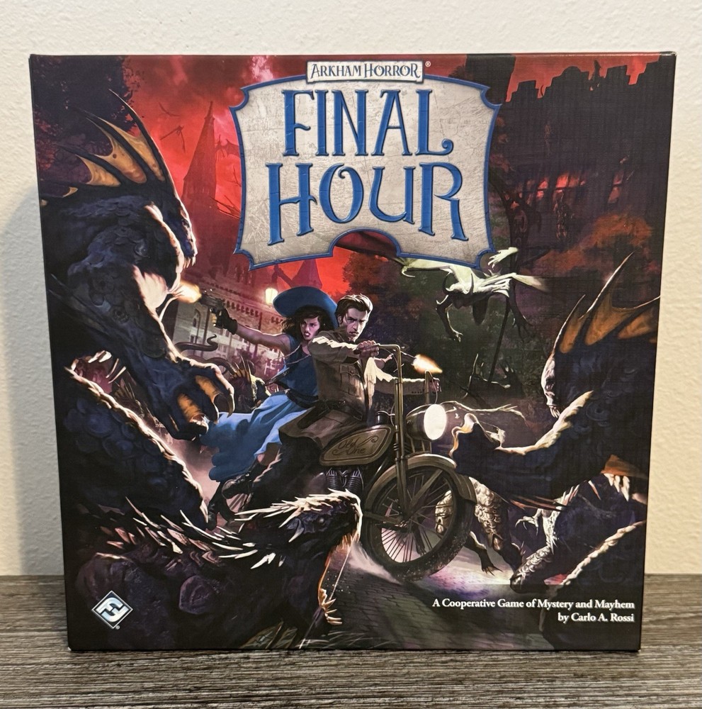 Arkham Horror: Final Hour Board Game Fantasy Flight Games NEW OPEN BOX Unpunched