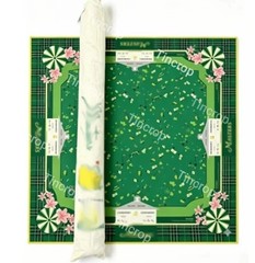 2026 Luxury Green Golf Masters American Version Acrylic Mahjong Set 160 Tiles