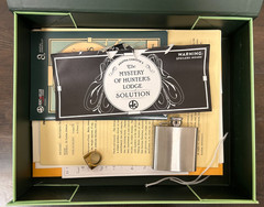 Hunt A Killer Game – Agatha Christie’s The Mystery of Hunter’s Lodge – COMPLETE!