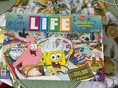 SpongeBob SquarepantsEdition TheGameofLife Hasbro Complete 2005any Question Ask