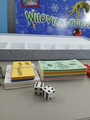 Vtg 2000 Whoville-opoly Board Game How the Grinch Stole Christmas Monopoly Y2K