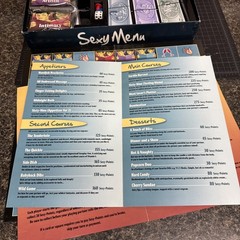 Sexy Menu Adult Board Game Ozze Creations Made In Canada See Description
