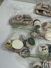HUGE Pogs Pog Lot 1993 Lightly Used Mix Lot Of 1000 RANDOM LOT