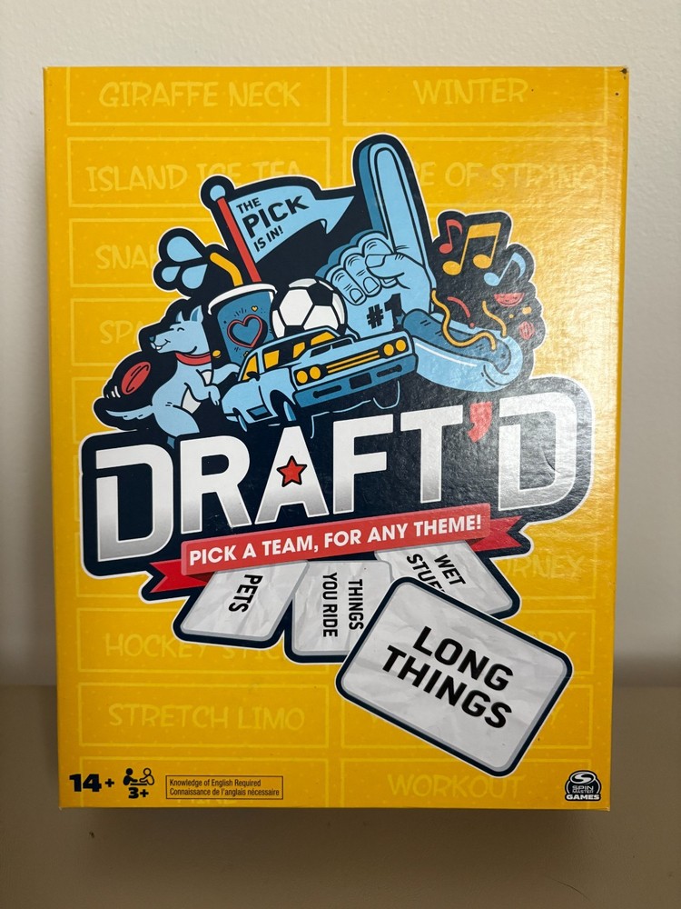DRAFT’D Pick A Team For ANY Theme Card Game NEW AND SEALED!