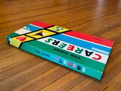 CAREERS vtg 1957 Board Game COMPLETE Parker Brothers EUC Salem 1950s