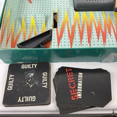 Vintage The Original Lie Detector Game 1987 Pressman Mattel Read