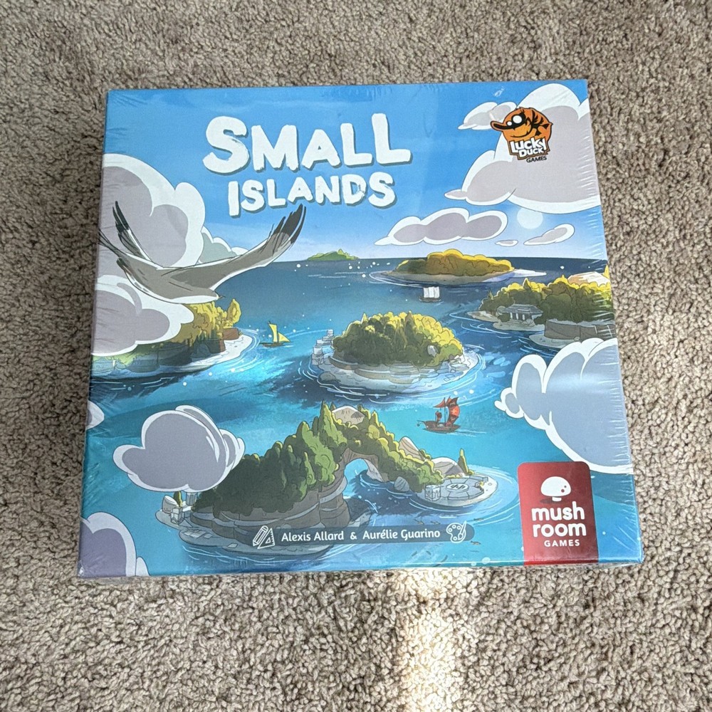 Mushroom Games Small Islands Adventure Board Game 1-4 Players Ages 8+ 2-Player