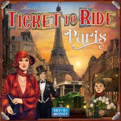 Ticket To Ride Paris Cities Board Game Days Of Wonder Quick Fast France