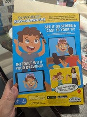 PICTIONARY AIR KIDS vs. GROWN-UPS Drawing Game 100% COMPLETE 2020