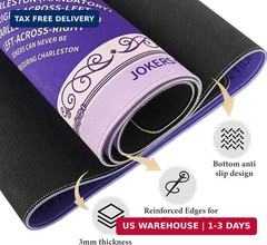 Mahjong Mat – Non-Slip, Noise Reducing & Waterproof Game Mats 31.5 x 31.5 Inches