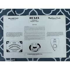 Vintage William Fuld Ouija Board Parker Brothers Complete Planchette Box + Book