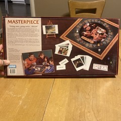 COMPLETE W/O EASEL 1996 Masterpiece Classic Art Auction Parker Brothers Game