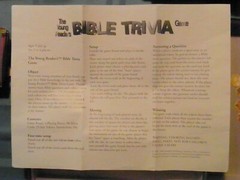 Young Readers Bible Trivia Board Game NEW Kids Children’s Christian Homeschool