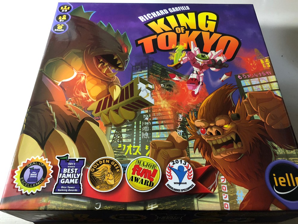 King of Tokyo Board Game (2014) iello Games Monster Fighting