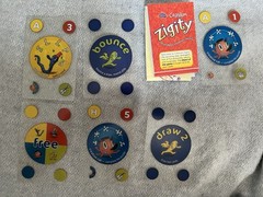 Cranium Zigity Word Card Game, Complete, 2 Players, Ages 8-11, 2002