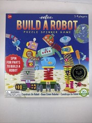 Eeboo Build a Robot Spinner Board Game ~ 2015 ~ New And Sealed ~ 1-4 Players