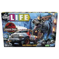 The Game of Life Jurassic Park Edition Family Board Game for Ages 8 and Up