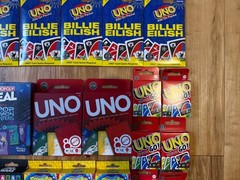 Bundle Of New Sealed UNO & Themed Playing Cards – LOT OF 23