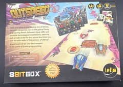 Outspeed Game – Eight Bit Box Series – Iello – Complete – Pieces New Unused, VG
