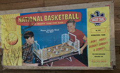 Vintage 1960s Eagle Coleco National Basketball Game – 2 Scoreboard Dials