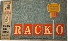 Vintage Racko Milton Bradley Classic Game/Set Complete/2-4Players/#4615/1961 Box