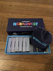 HEXAQUEST Tumbling Heads Strategic Trivia Game 2021 Kickstarter NO INSTRUCTIONS