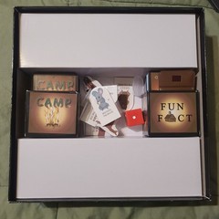 Education Outdoors Camp Board Game Unisex OS Multicolor Nature Trivia