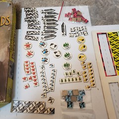 Borderlands “A game of Barbaric the Future” Boardgame by Eon. Replacement parts!