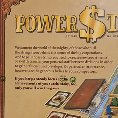 Z-Man Games Power Struggle Strategy Board Game – 3-5 Players, 90-120 Min, 12+