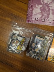 Dungeon Quest 1st ed. 1987 Board Game + Heroes Expansions from Games Workshop