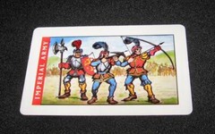Battle Masters Board Game #4210 1992 ~ Replacement IMPERIAL ARMY CARD #6