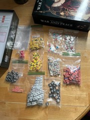 War and Peace, 6th Edition, One Small Step Games, 2020, Used, Complete