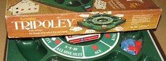 Vintage 1976 Cadaco Turntable TRIPOLEY Elite Edition Game No.255 – New Card Deck