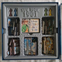 New York 1901 Board Game Blue Orange City Scyscraper Family Building Strategy Co