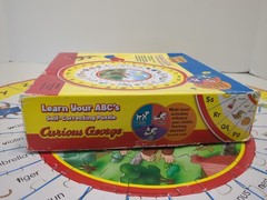 2007 Curious George Self Correcting Puzzle by Universal Complete Pre-owned