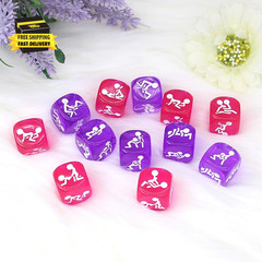 Naughty Date Night Dices for Couples,Sex Dice Set for Couple with 6 Sex Position