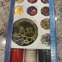 Vintage Street Kaps Pogs Set Sealed 100+ Pieces Michael Jordan & Slammers 1995
