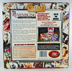 Reminiscing Deluxe Master Edition The Game for People Over Thirty by TDC Games!