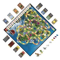 The Game of Life Jurassic Park Edition Family Board Game for Ages 8 and Up
