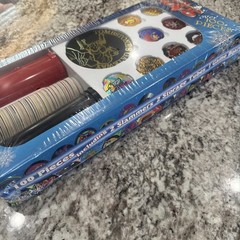 Vintage Street Kaps Pogs Set Sealed 100+ Pieces Michael Jordan & Slammers 1995