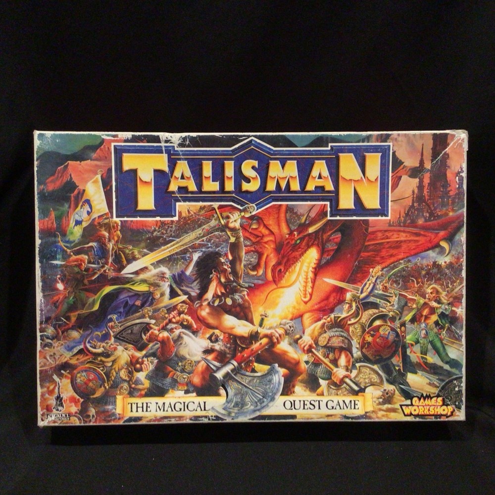 Vintage Talisman Board Game 3rd Edition Games Workshop 1994 – 100% Complete!