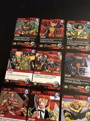 2015 DC Comics Teen Titans Deck Game Villain Card Lot Of 27 Different Cards!