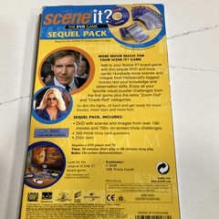 Mattel Scene It? Sequel Pack Movie Edition Extension Pack DVD & Trivia Cards